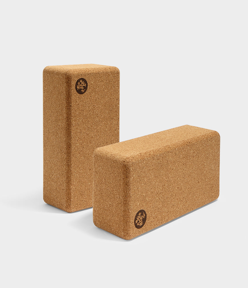 Cork Yoga Block Lean