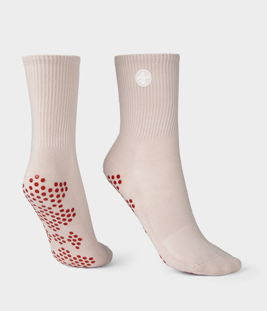 Equilibria Pilates Half Crew Socks