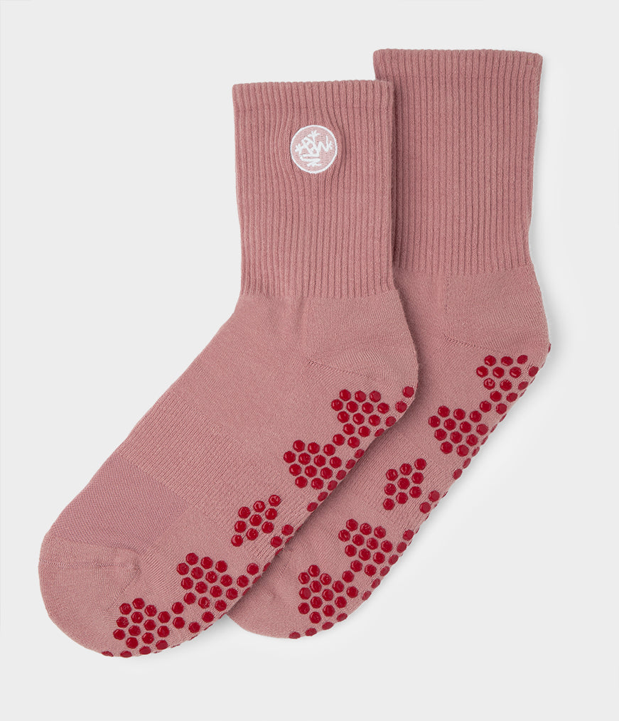 Equilibria Pilates Half Crew Socks